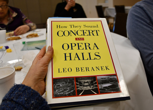 Book: How They Sound: Concert and Opera Halls by Leo Beranek.