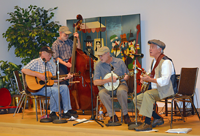 The Corncobs played old time music.