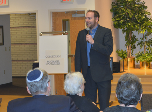Comedian and student Rabbi Michael "Ziggy" Danziger