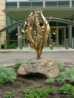 Burning Bush sculpture