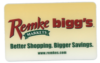 Remke bigg's Shoppers Card